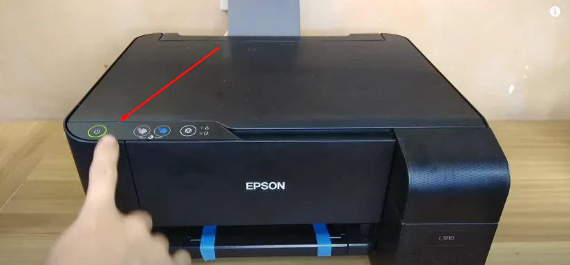 Hold both Black and Color buttons for 3 seconds