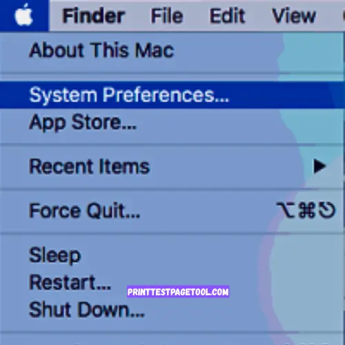 Open System Preferences