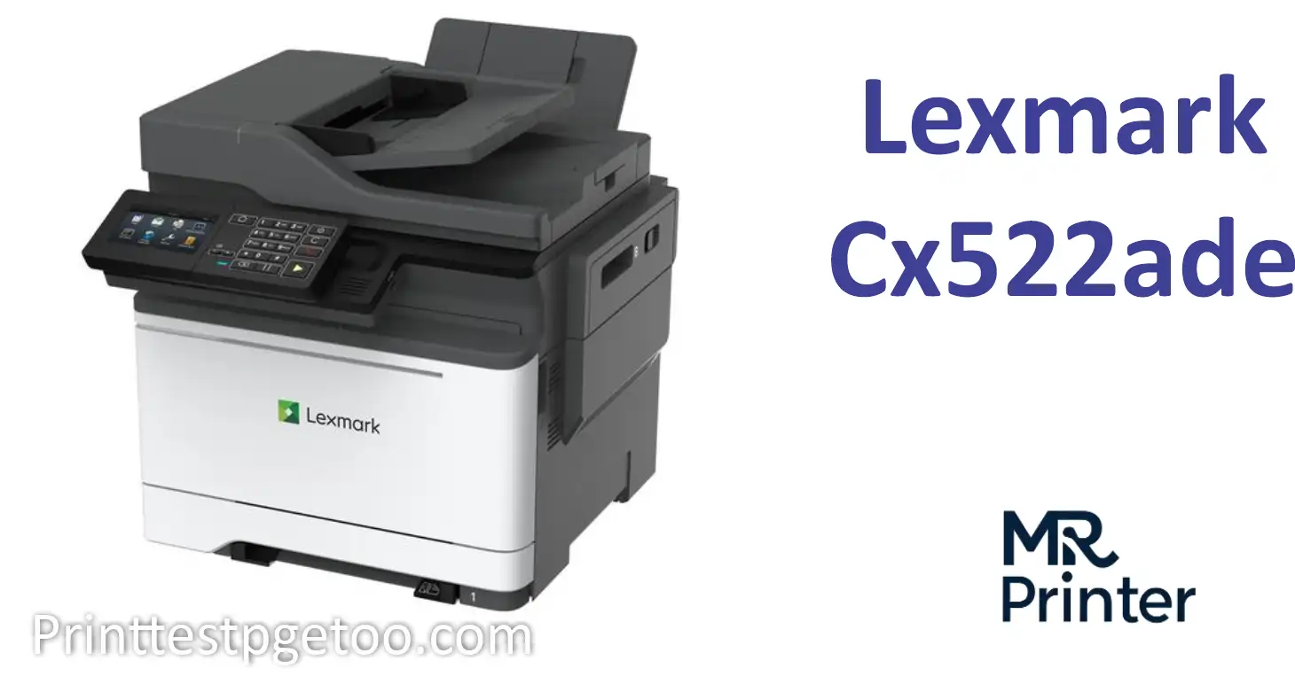 Lexmark CX522ade color laser multifunction printer for office use