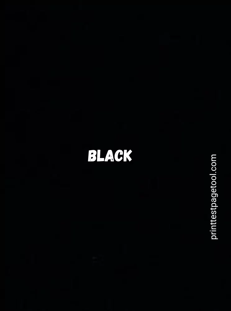 Black Page