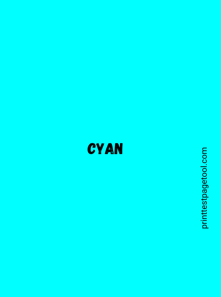 Cyan Page