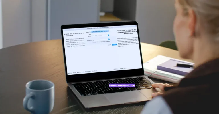 How to Print a PDF on MacBook 2025