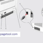 Lexmark printer connected to a laptop showing driver installation setup for USB and WiFi configuration.