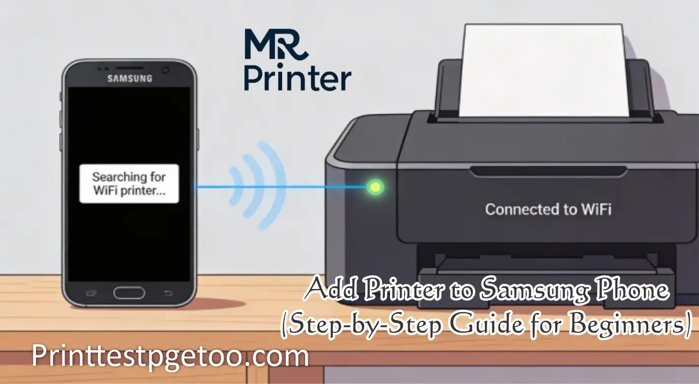How to add a printer to Samsung phone using WiFi or USB